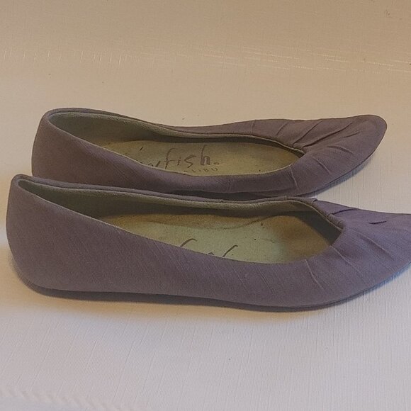 PRETTY Lavender Pointed Ballet Flats Women's Size 8 BLOWFISH - Picture 4 of 6